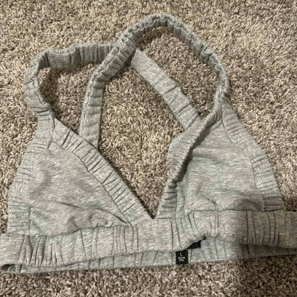 Bra Top Gray Women’s size Large